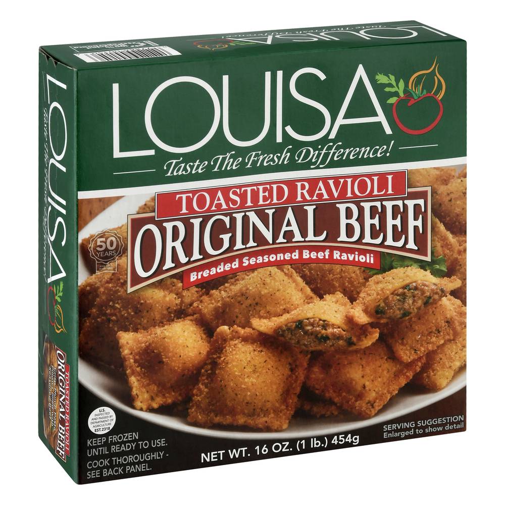 Louisa Original Beef Toasted Ravioli (1 lbs)