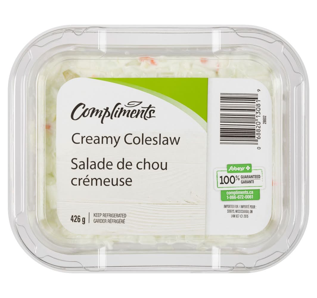 Compliments Coleslaw Creamy Salad (426 g)