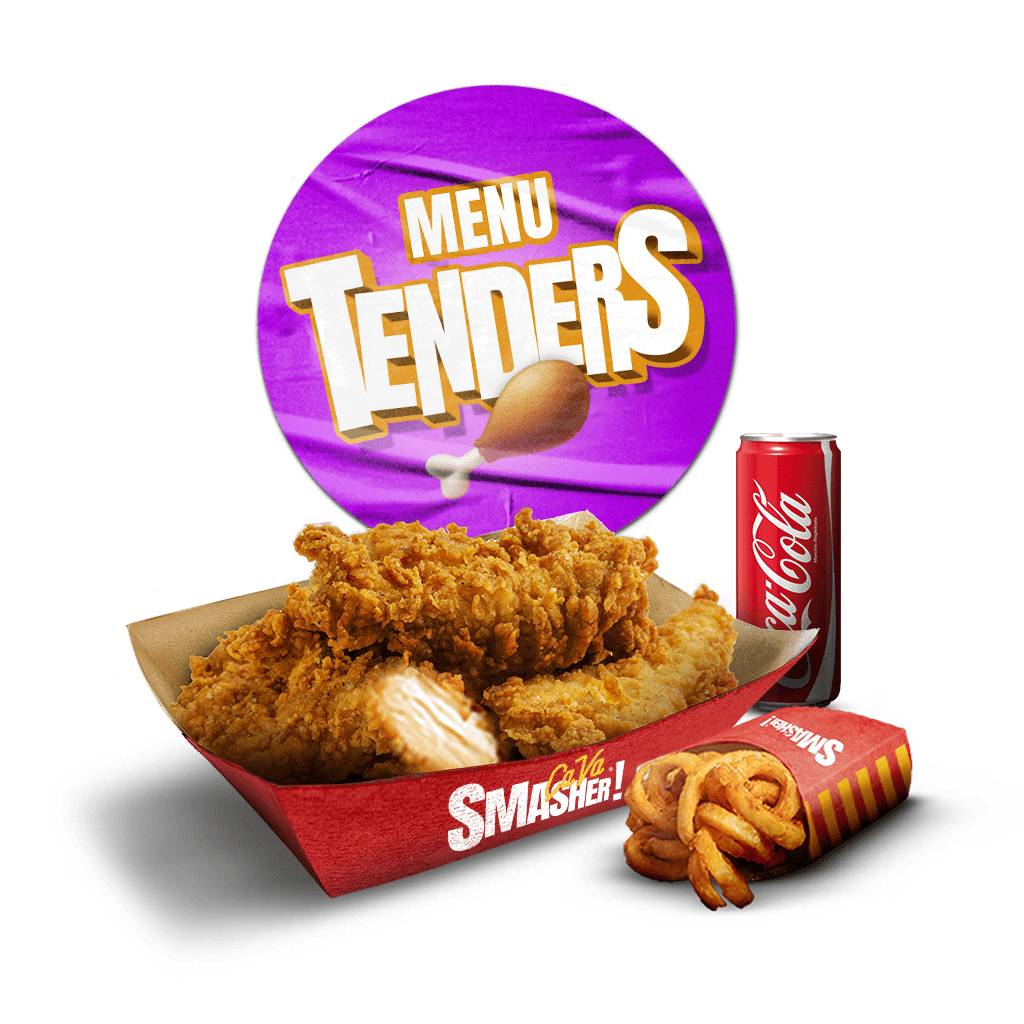 MENUS 4 x TENDERS 🍗