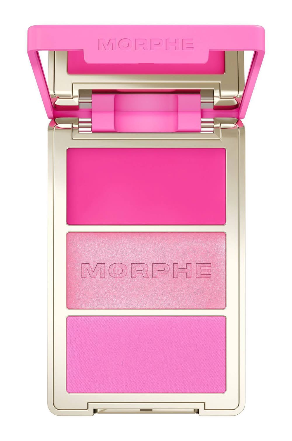 Morphe Cheek Thrills Multi Finish Face Trio Blush, Apres-Ski (10.8 g)