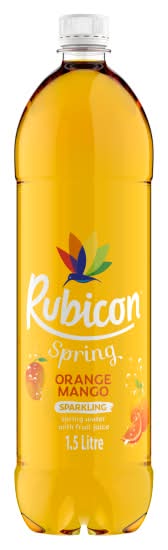 Rubicon Orange Mango, Spring Sparkling Water (1.5L)