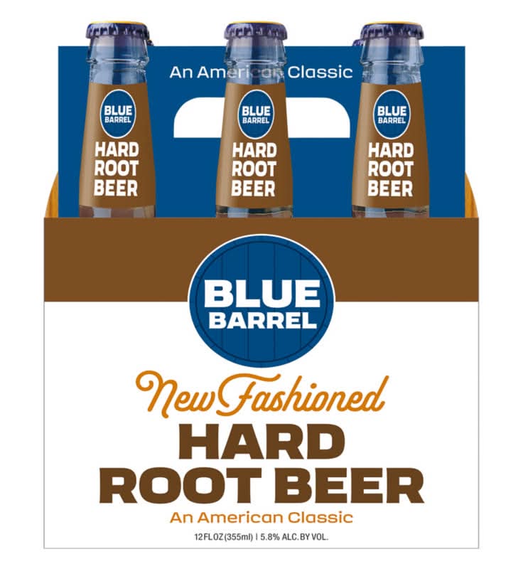Blue Barrel New Fashioned American Classic Hard Root Beer (6 x 12 fl oz)