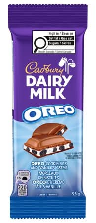 Cadbury Dairy Milk Oreo Chocolate Bar (95 g)