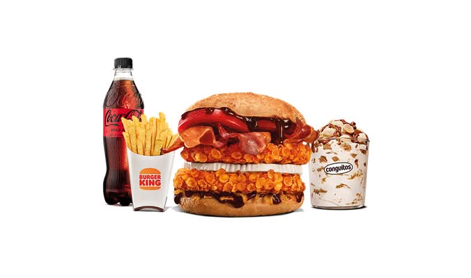 Menú Completo Grand Whiskey BBQ (2 Pollos)