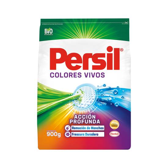 Persil detergente en polvo colores vivos (bolsa 900 g)