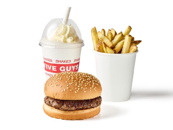 Kids Burger with Shake
