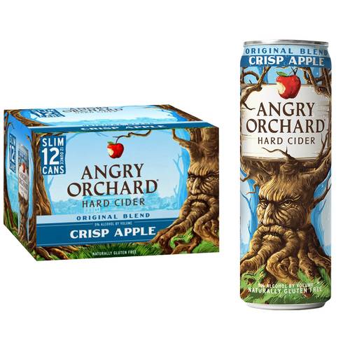 Angry Orchard Hard Cider Crisp Apple Beer (12 x 12 fl oz)