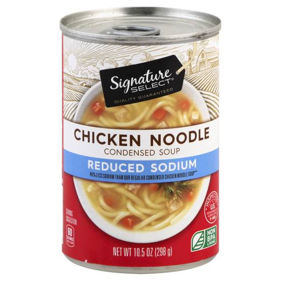 Signature Select Soup Chicken Noodle Fatfr Low Salt (10.5 oz)