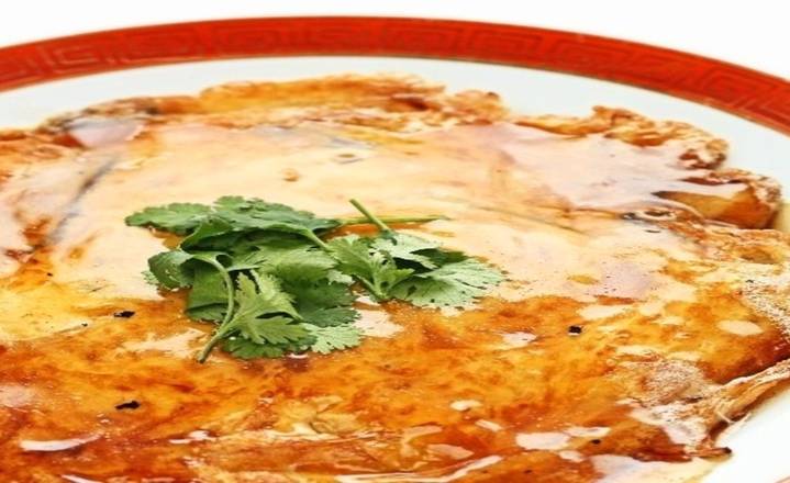 E4.Beef Egg Foo Young-牛蓉蛋