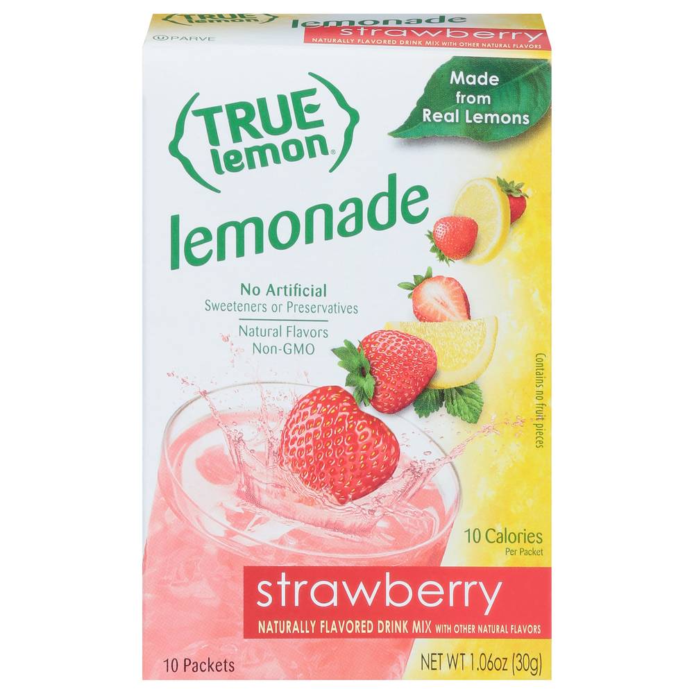 True Lemon Strawberry Lemonade Drink Mix (1.1 oz)