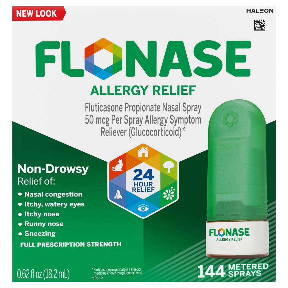 Flonase Fluticasone Propionate Allergy Relief Nasal Spray