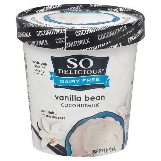 So Delicious Vanilla Bean Coconutmilk Frozen Dessert