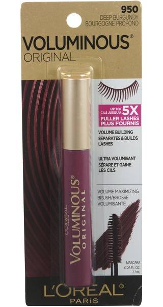 L'Oréal L'oreal Paris Voluminous Original Burgundy Mascara, 7.7 ml (10 g)