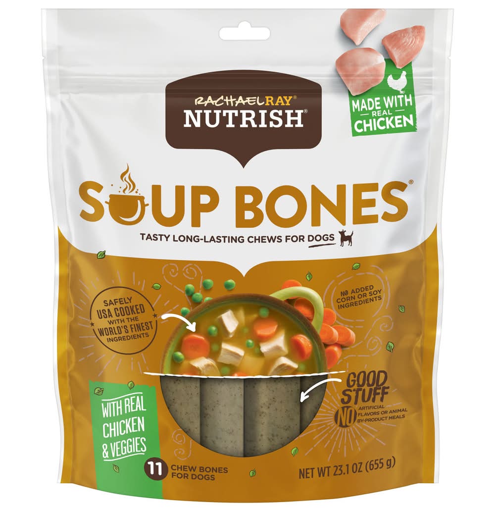 Nutrish Soup Bones Chicken and Veggies Dog Food (1.44 lbs, 11 ct)