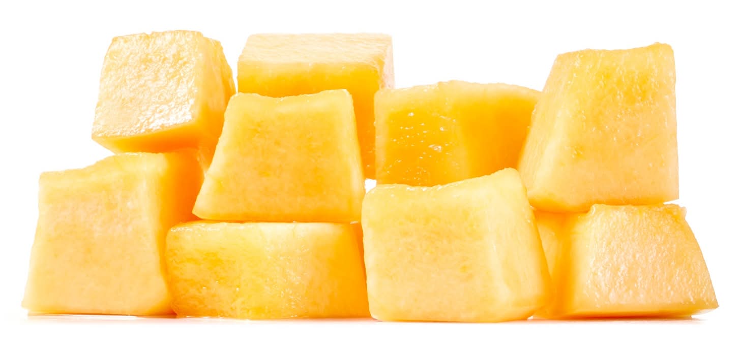 Fresh Cut Cantaloupe Cubes