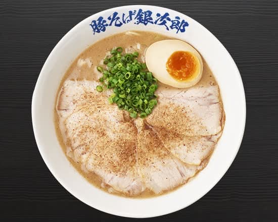 豚そば銀次郎 肉増し Cha Siu Ramen Ginjiro Niku-Mashi