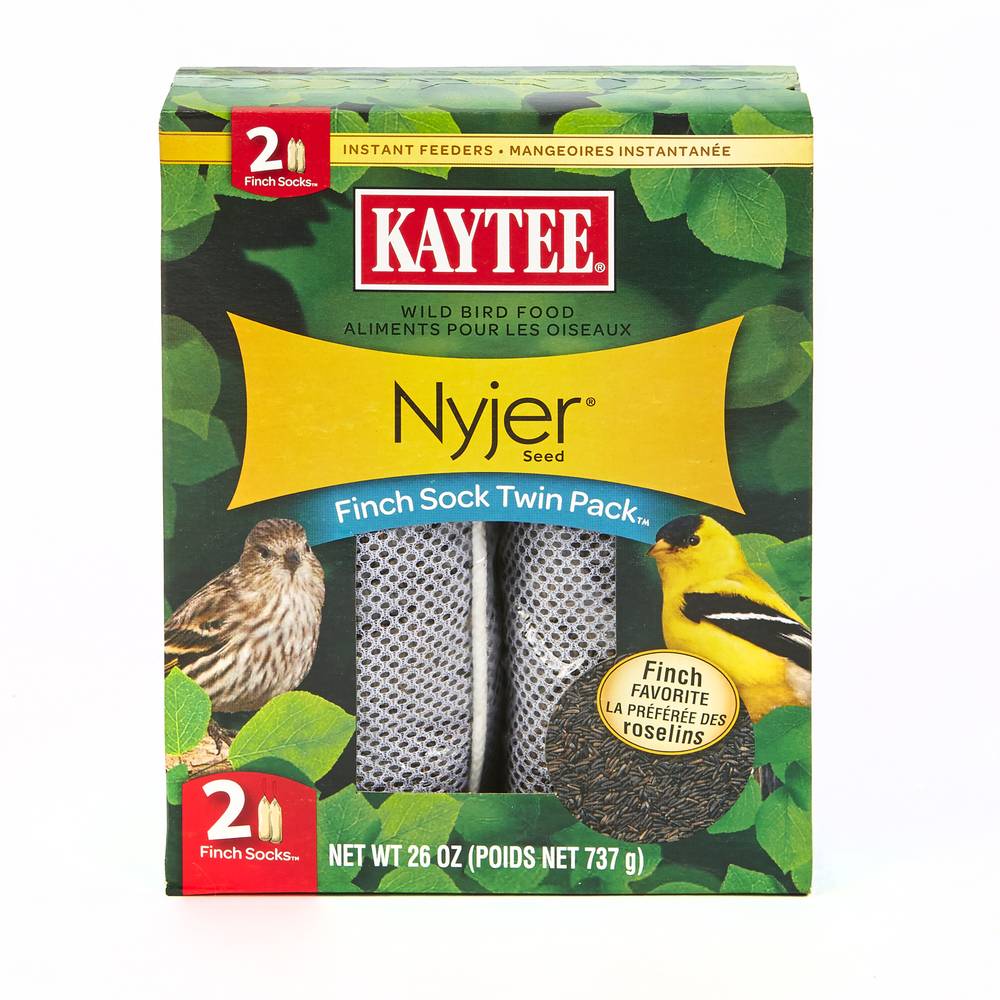 Kaytee Nyjer Seed Finch Sock Instant Feeder Bird Food