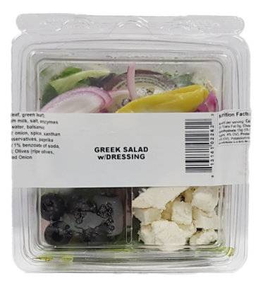Fresh Creative Cuisine Greek Salad With Dressing - 8.6 Oz