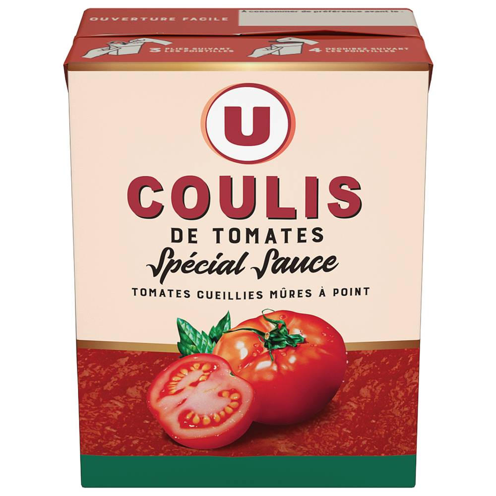 U - Coulis de tomates spécial sauce