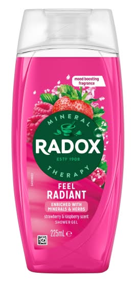 Radox Feel Radiant Shower Geld (225ml)