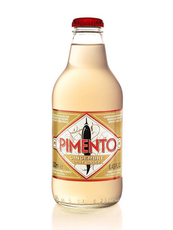 Pimento - Boisson gazeuse rafraîchissante sans alcool (250 ml) (gingembre )