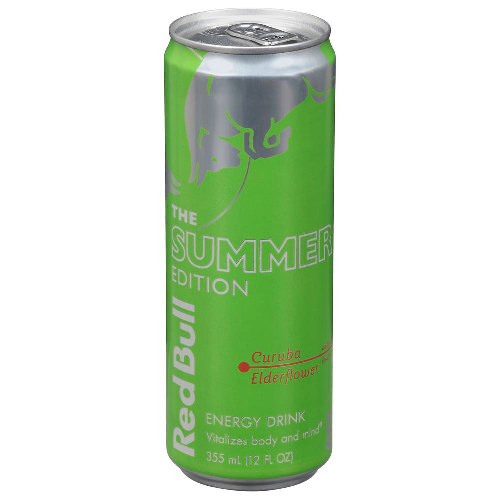 Red Bull Summer Edition Curuba Elderflower Energy Drink (12 fl oz)