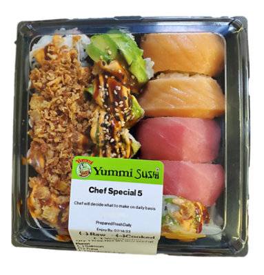 Yummi Sushi Chef Special 5 (8 oz)