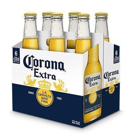 Corona Extra Lager Beer (6 x 330 ml)