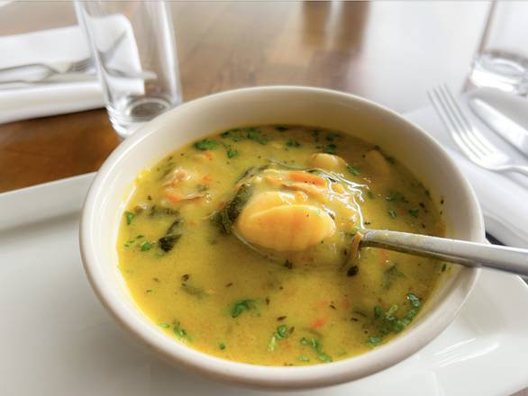 Bowl of Chicken Gnocchi Soup