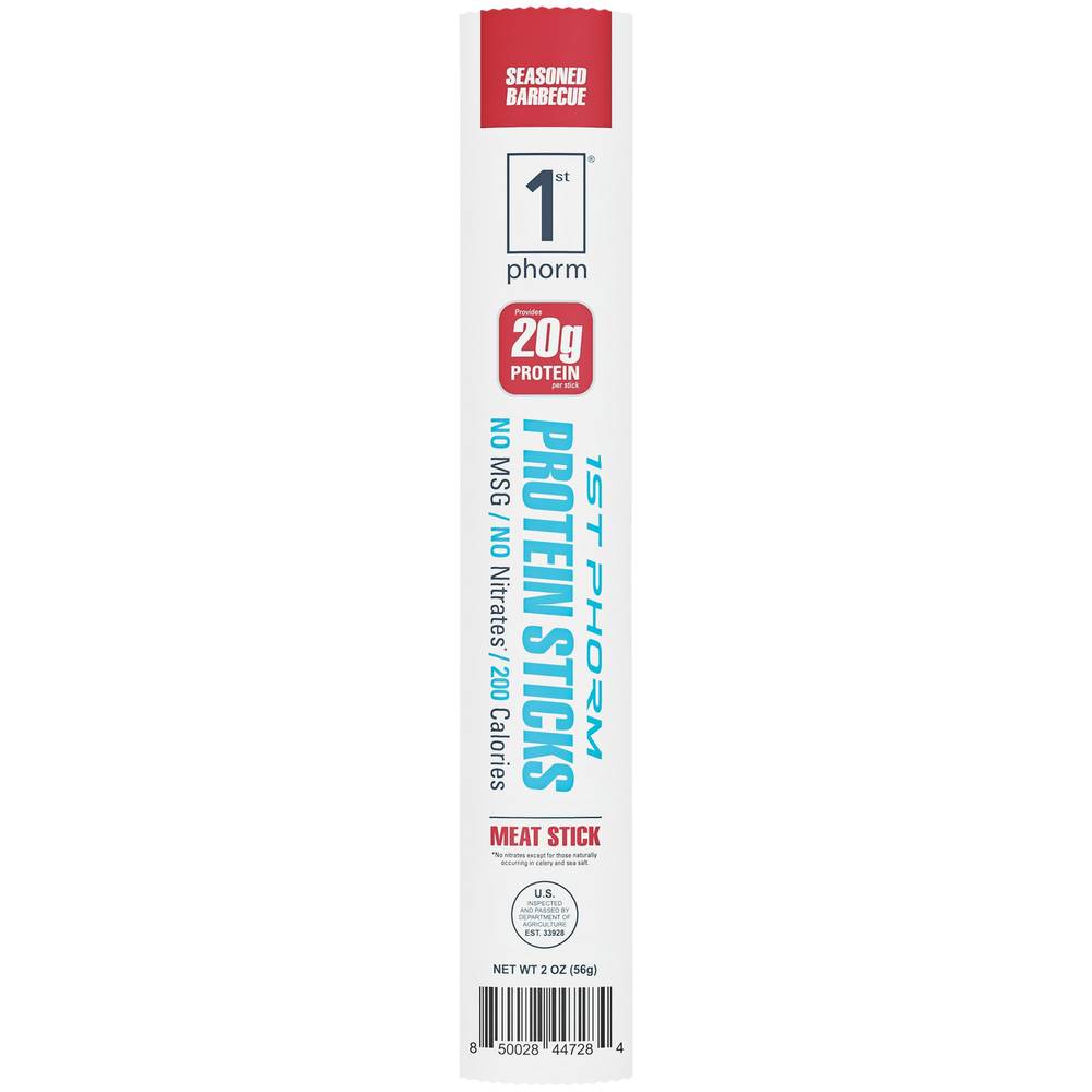 1St Phorm Seasoned Barbeque Protein Meat Stick