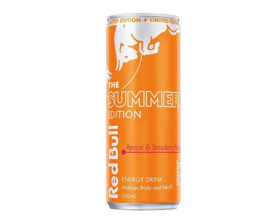 Red Bull Summer Edition Apricot & Strawberry Energy Drink 250ml
