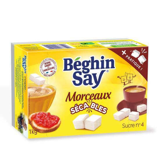 Beghin Say Morceaux de sucre - Sécables 1 kg