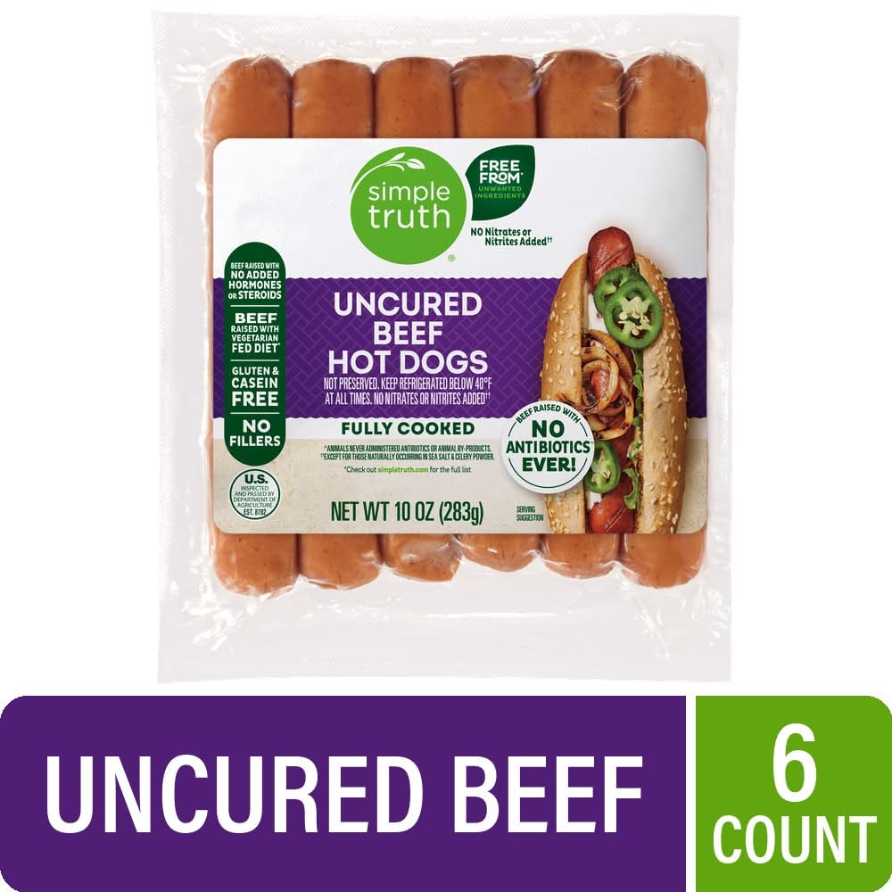 Simple Truth® Uncured Beef Hot Dogs