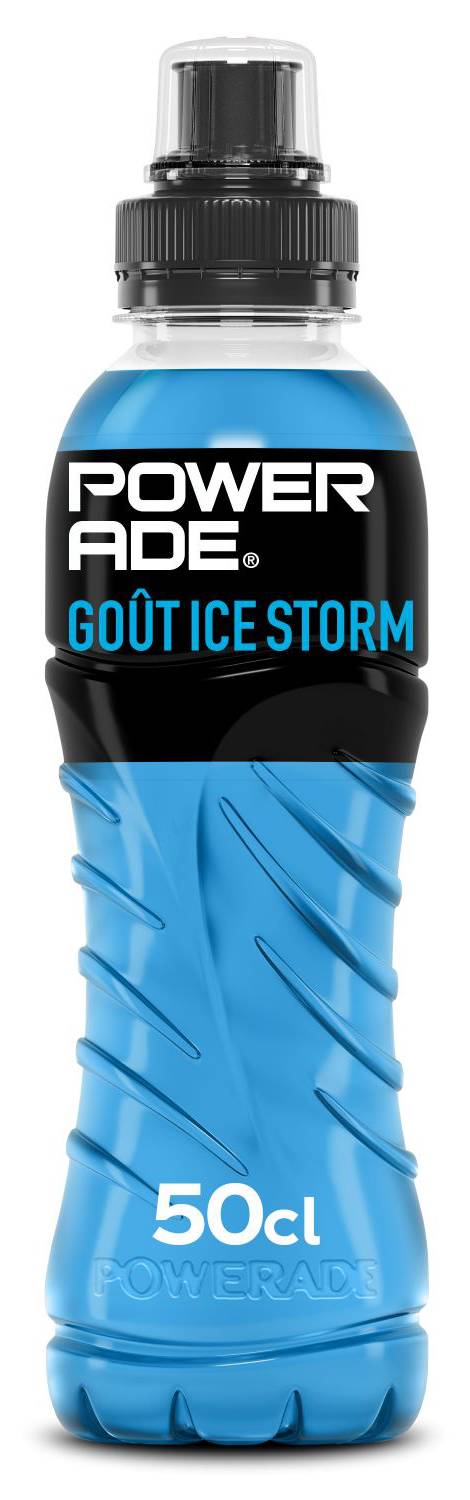Powerade - Boisson énergétique, ice storm (500ml)