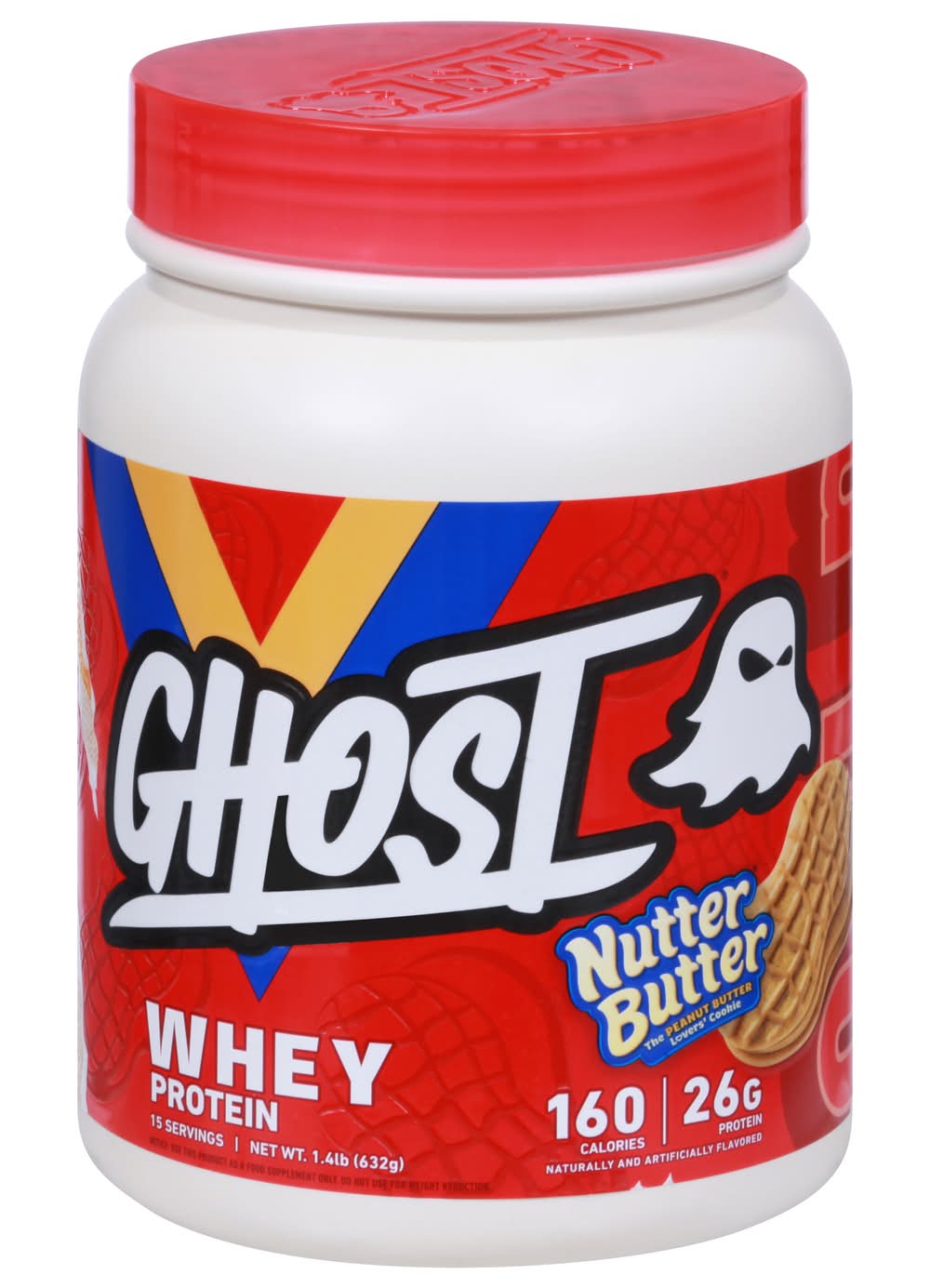 Ghost Nutter Butter Whey Protein (1.4 lbs)
