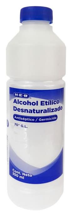H-E-B · Alcohol etilico (250 g)