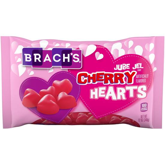 Order Brach's Valentine's Jube Jel Cherry Hearts, 12 oz Bag food online from CVS store, OLDSMAR on bringmethat.com