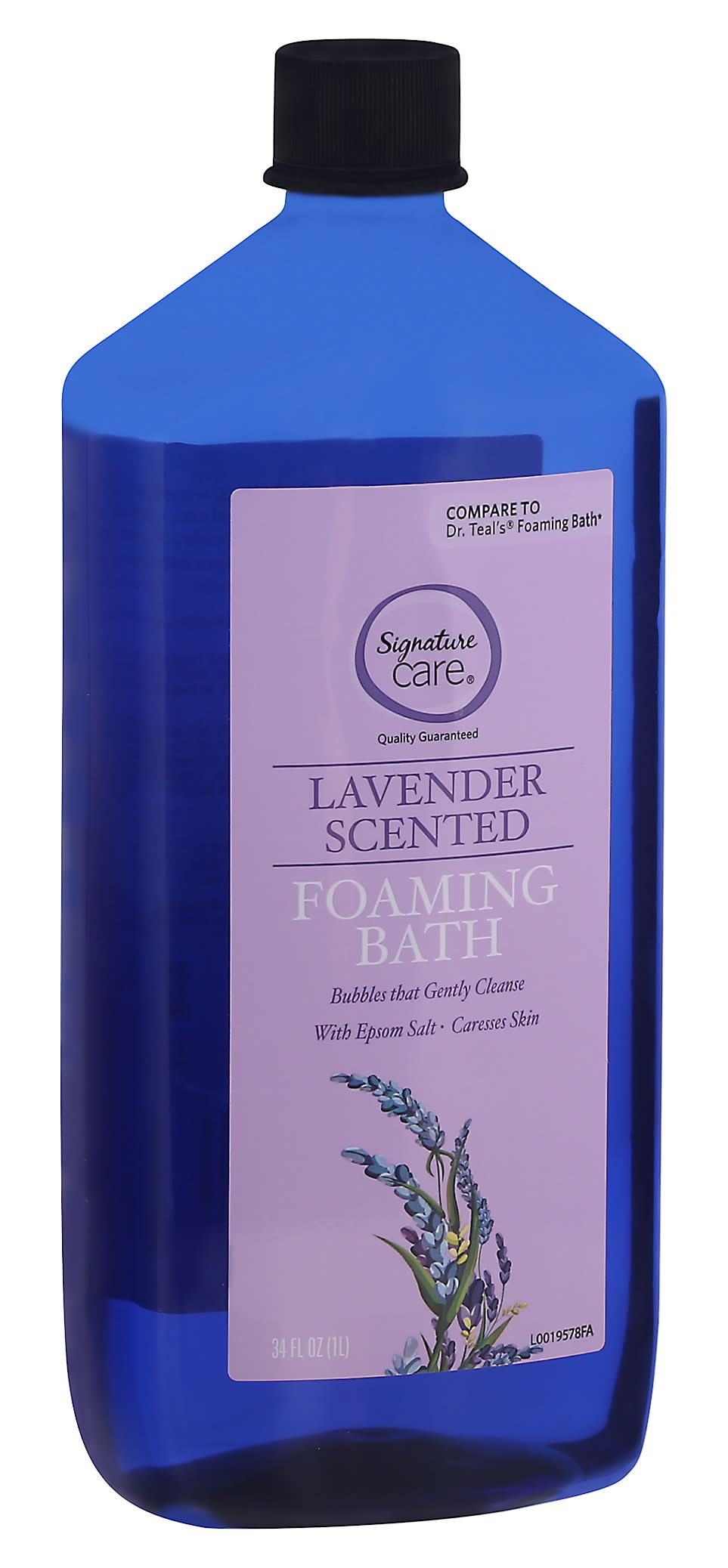 Signature Care Lavender Scented Foaming Bath (34 fl oz)