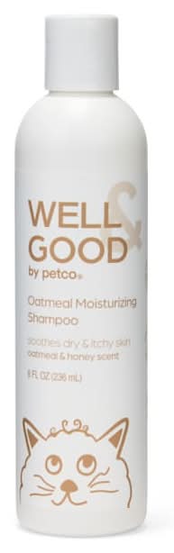 Well & Good Oatmeal Moisturizing Shampoo for Cats, 8 fl. oz.