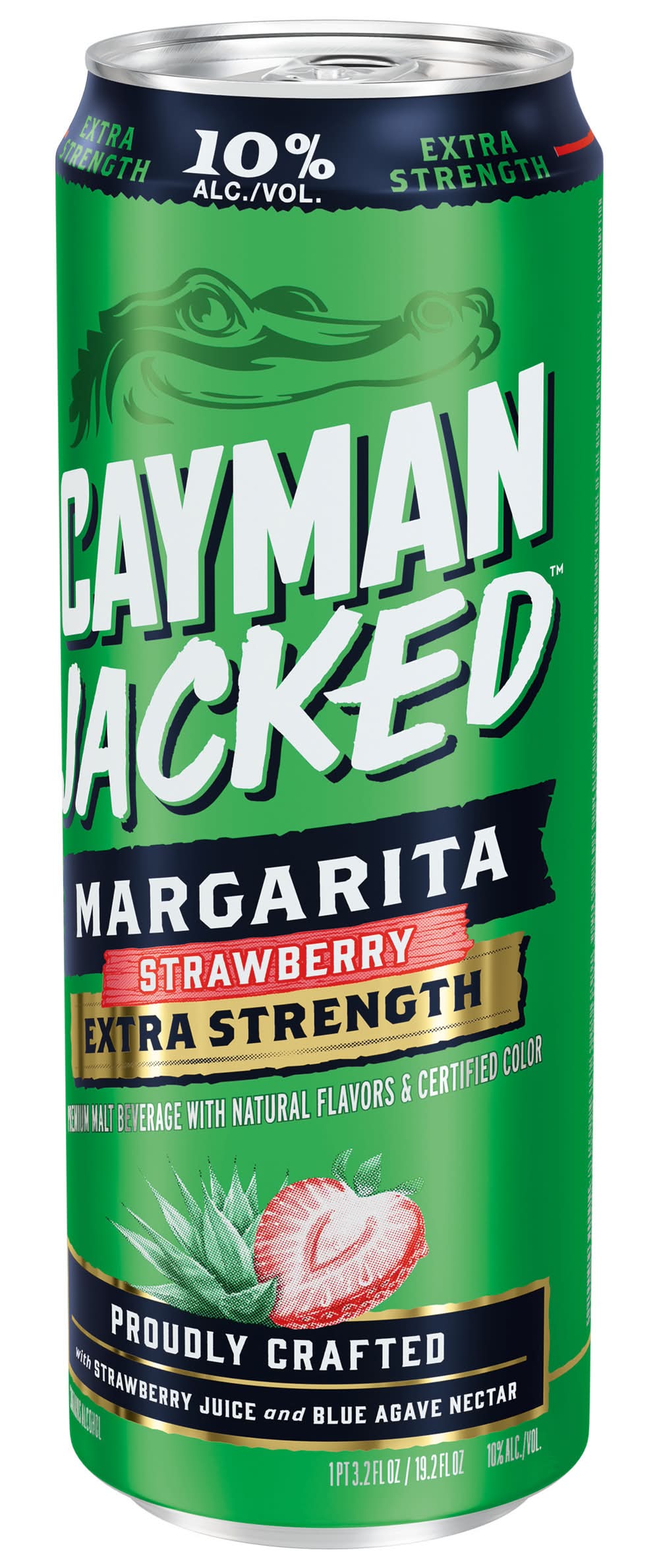 margay Cayman Jacked Extra Strength Strawberry Margarita | P & P LIQUOR STORE