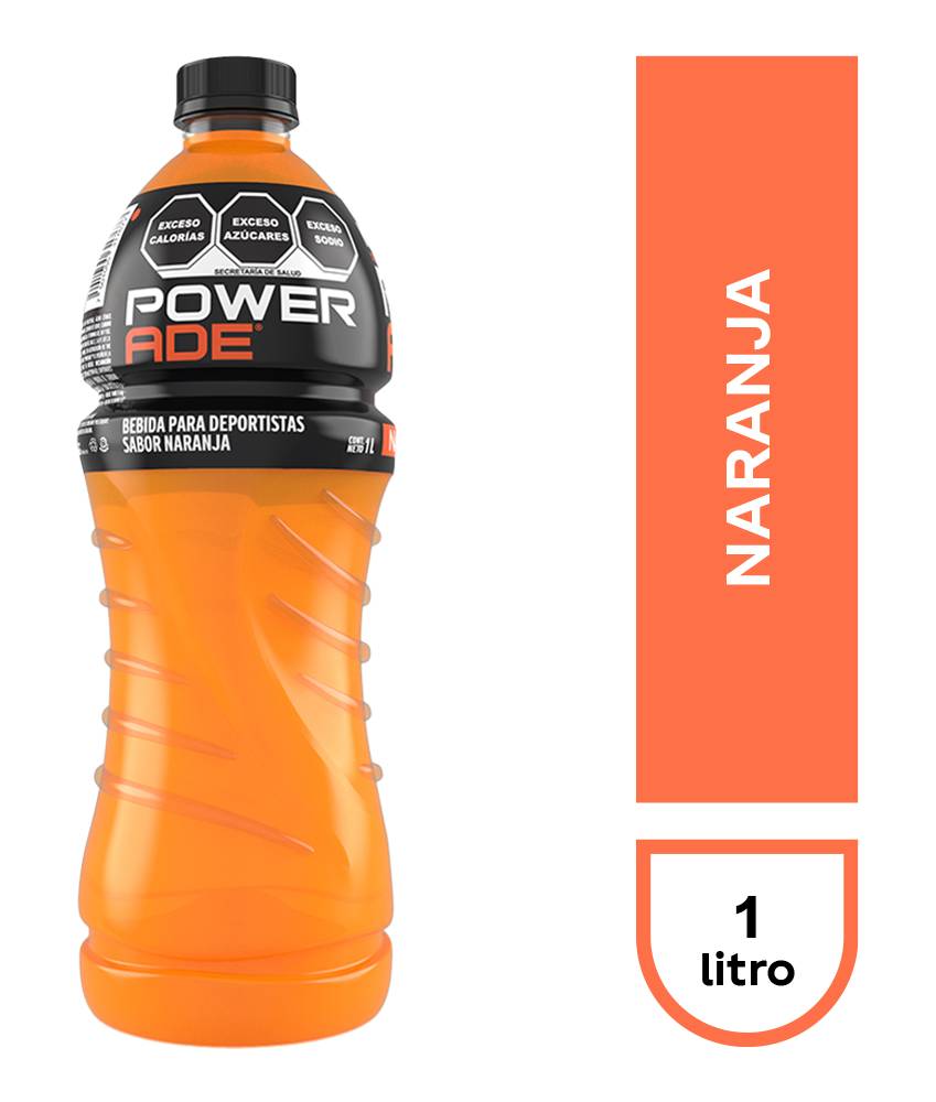 Powerade · Bebida isotónica, naranja (1 L)