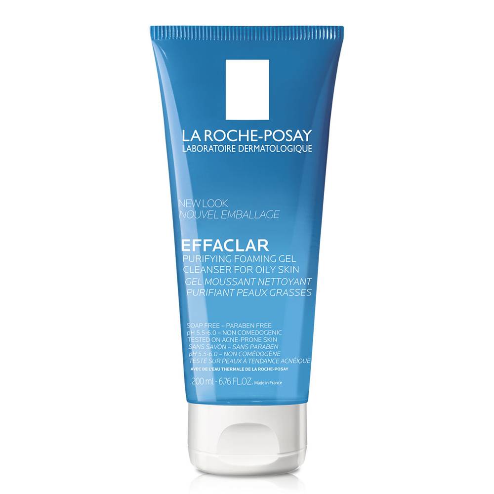 La Roche-Posay Effaclar Purifying Foaming Gel Cleanser for Oily Skin - 6.76 fl oz