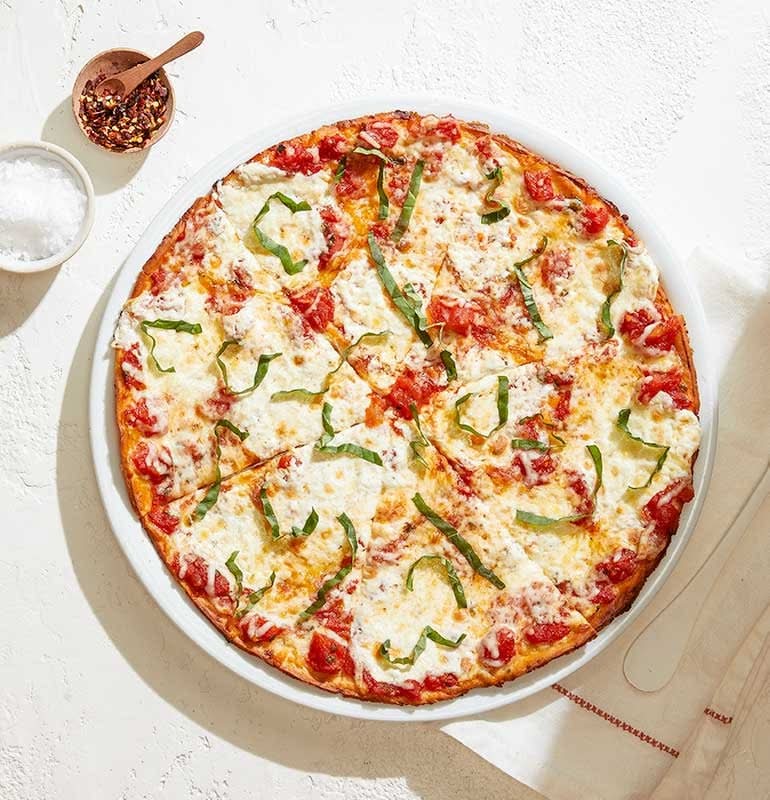 GLUTEN-FREE MARGHERITA PIZZA