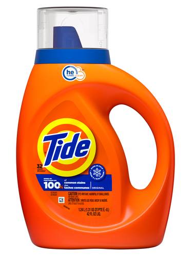 Tide Original He Turbo Clean Liquid Laundry Detergent (1.24 L)