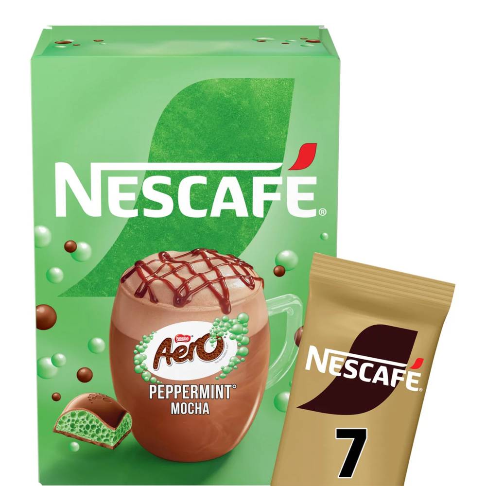 Nescafé Peppermint, Aero Mocha (7 x 133g)