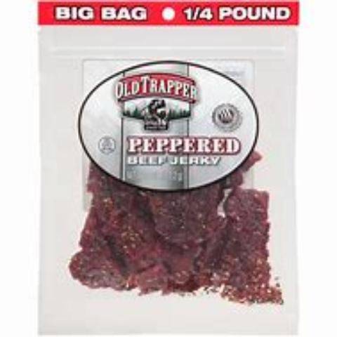 Old Trapper Peppered Beef Jerky 4oz