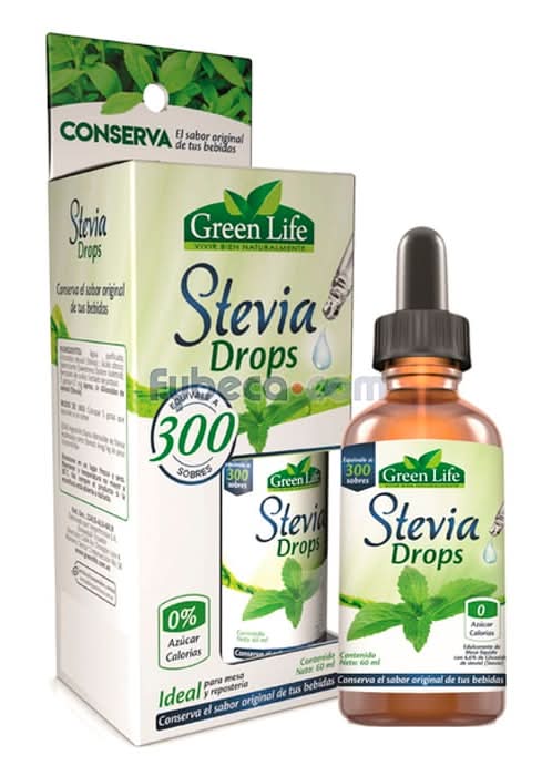 Edulcorante Green Life Stevia 60 Ml