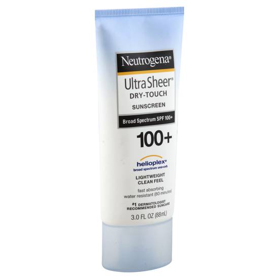 Neutrogena Ultra Sheer Dry-Touch Broad Spectrum Spf 100+ Sunscreen