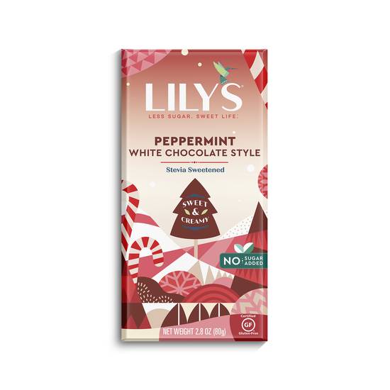 Order Lily's White Chocolate Bar, Peppermint, 2.8 oz food online from Rite Aid store, Costa Mesa on bringmethat.com