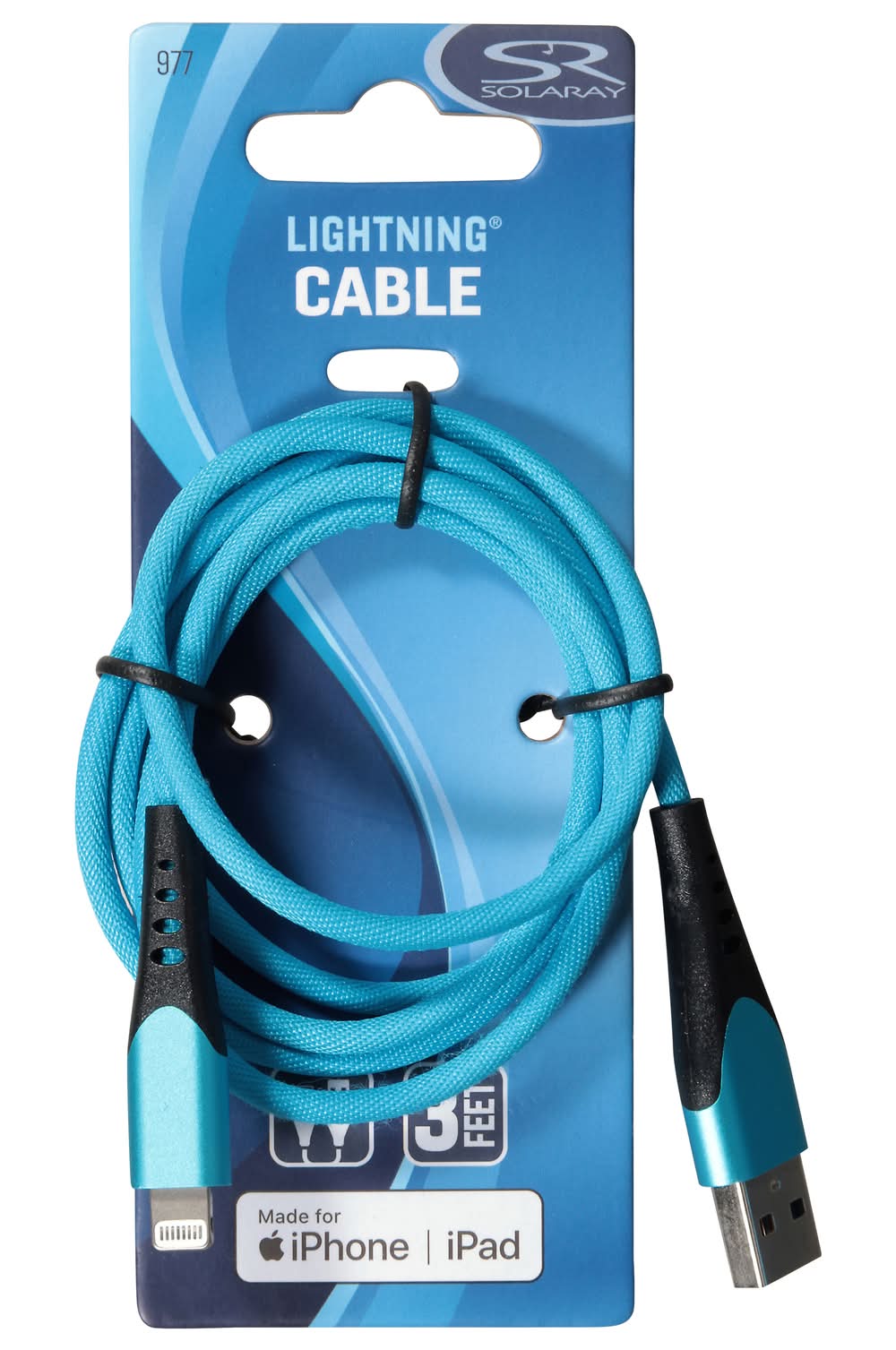Solaray Charging and Sync Cable For Iphone Ipad Ipod